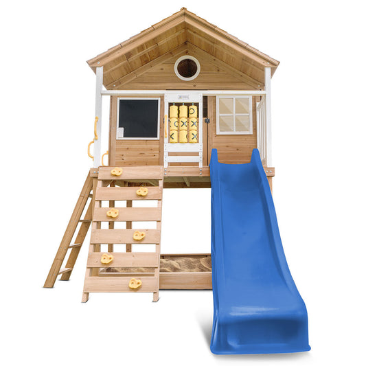 Lifespan Kids Warrigal Cubby House with 2.2m Slide (Blue)