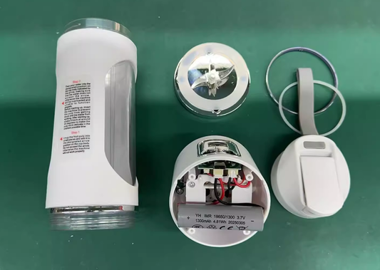 Portable Blender USB Rechargeable Juicer Cup Personal Smoothie Maker with Digital Display and Stainless Steel Blades Green Ideal for Travel Gym and Office