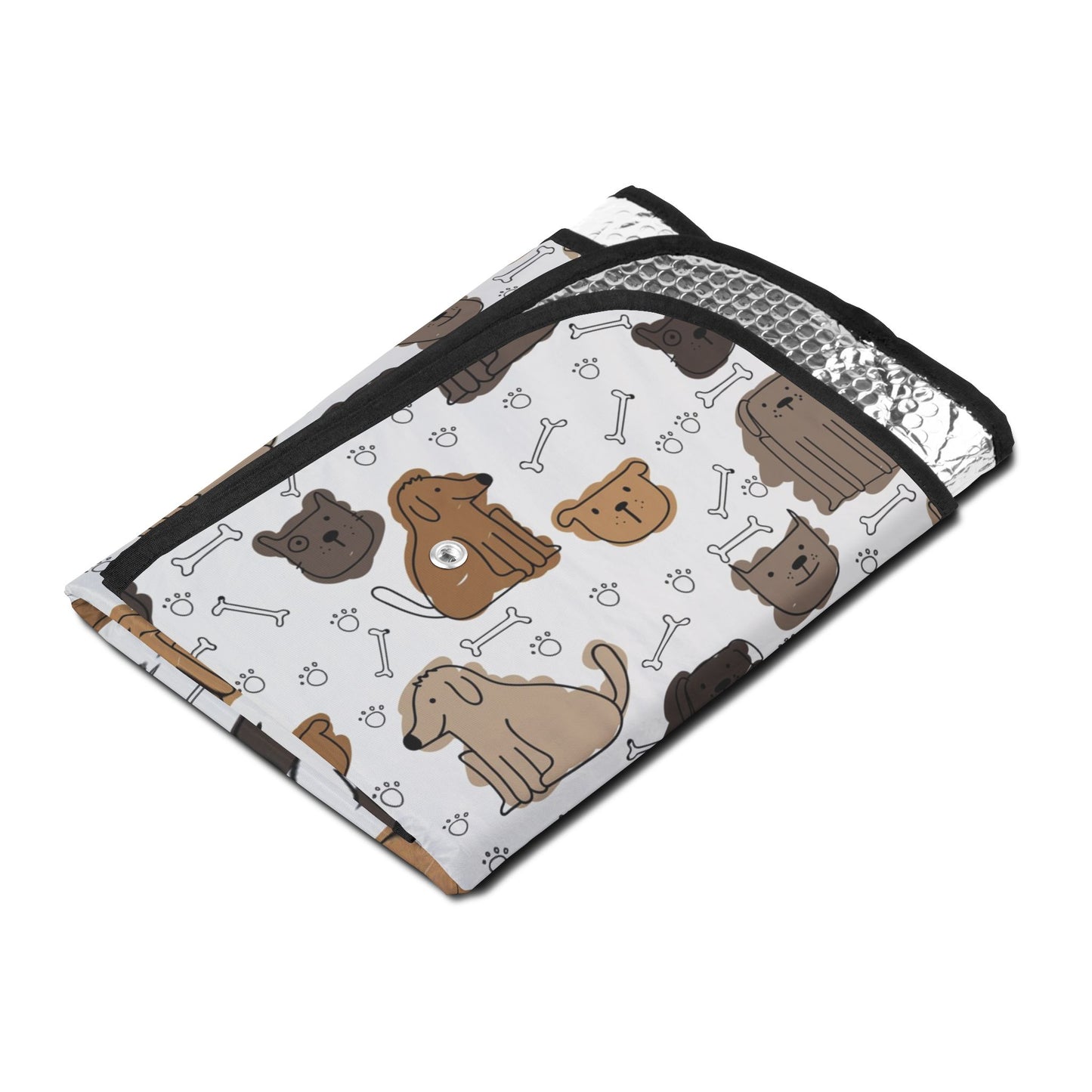 Cute Guinea Pig Pattern Car Sun Shade — UV-Blocking Windshield Cover