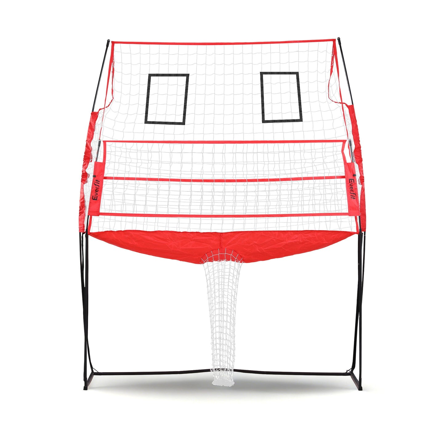 Everfit 8ft Volleyball Net Training Equipment Adjustable Height Portable with Ball and Bag