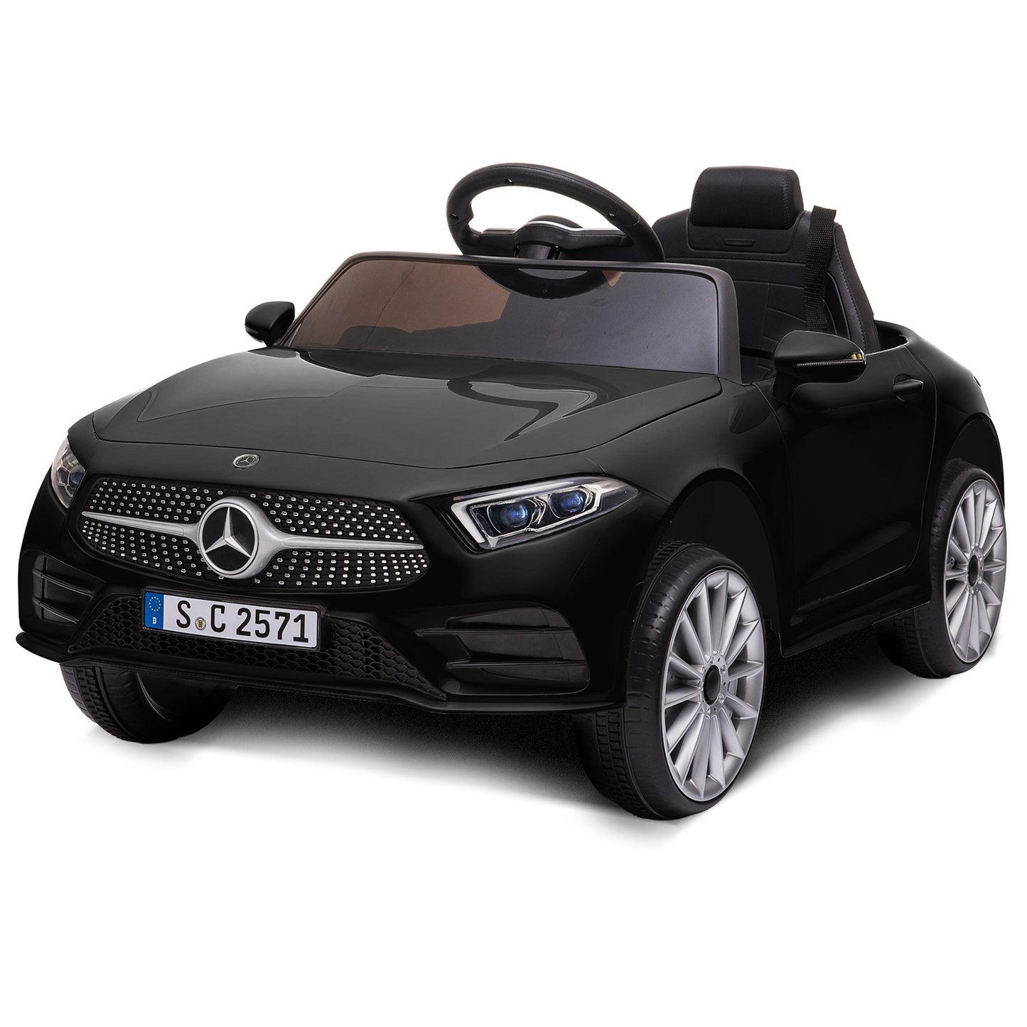 Kahuna Mercedes Benz CLS 350 Kids Electric Ride On Car with Remote Control - Black