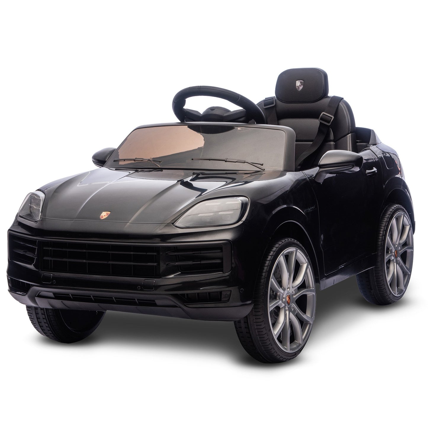 Kahuna Porsche Cayenne E Hybrid Coupe Licensed Kids Electric Ride On Car w/Remote Control 50W Dual Motors Speed Settings