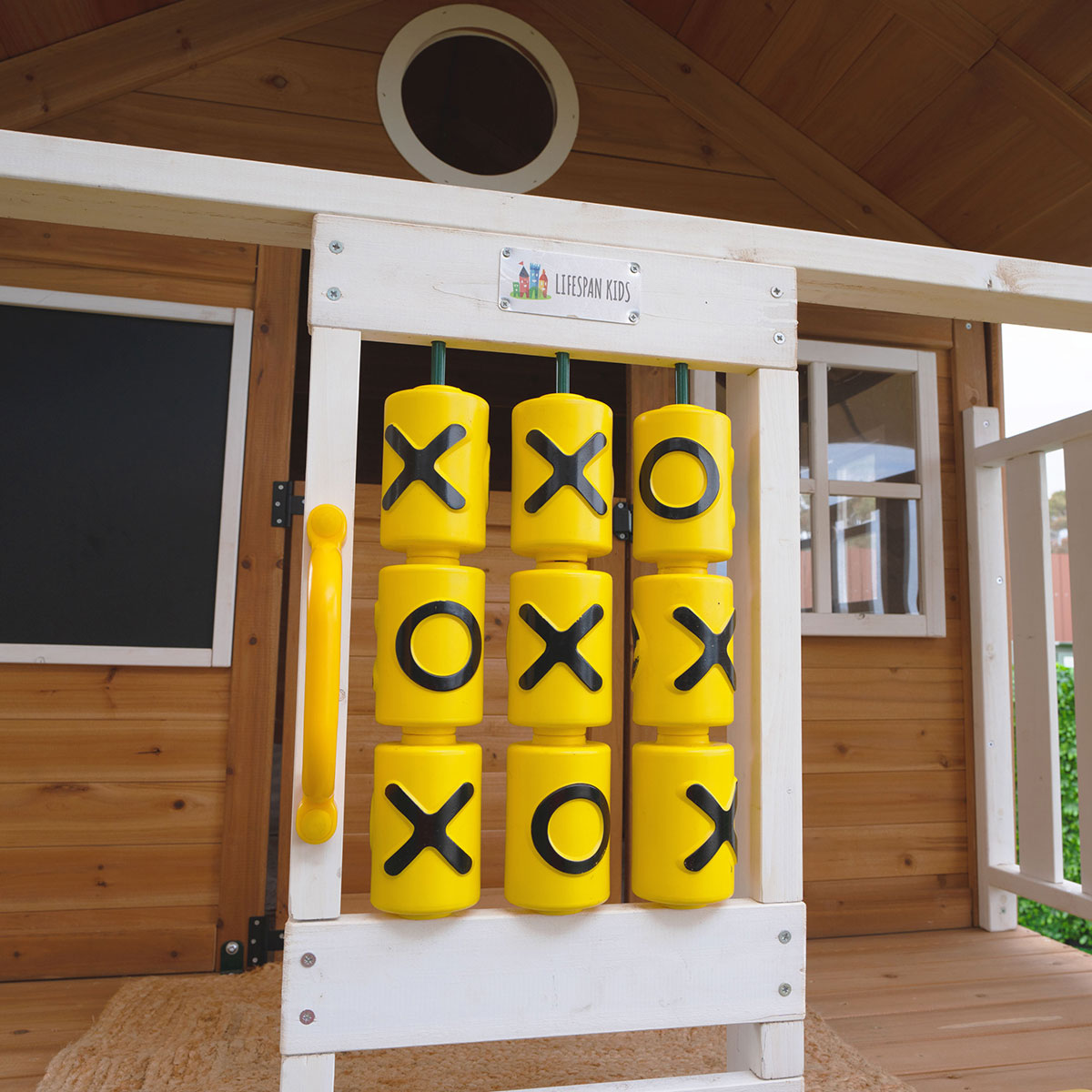 Lifespan Kids Warrigal Cubby House with 2.2m Slide (Green)