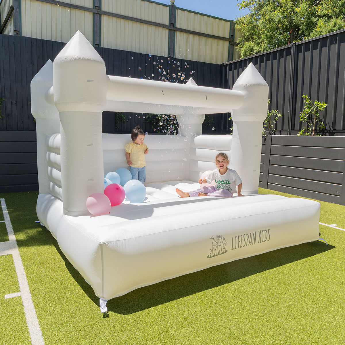 Lifespan Kids Palace Jumping Castle - White
