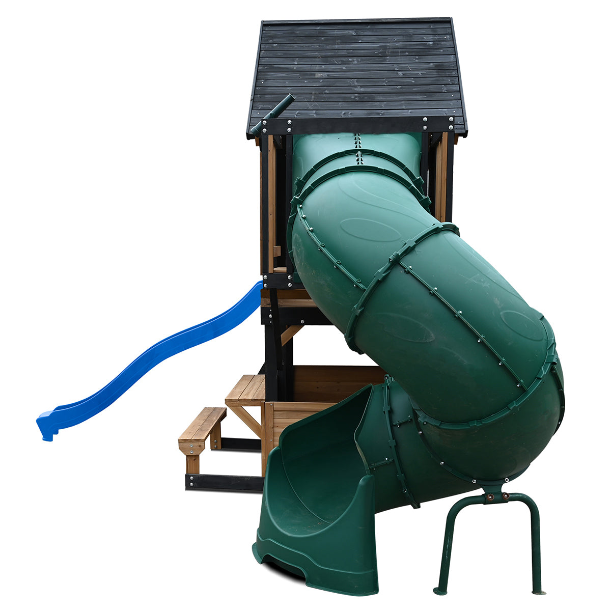 Lifespan Kids Claremont Swing Set & Play Centre with 2.2m Slide (Blue)