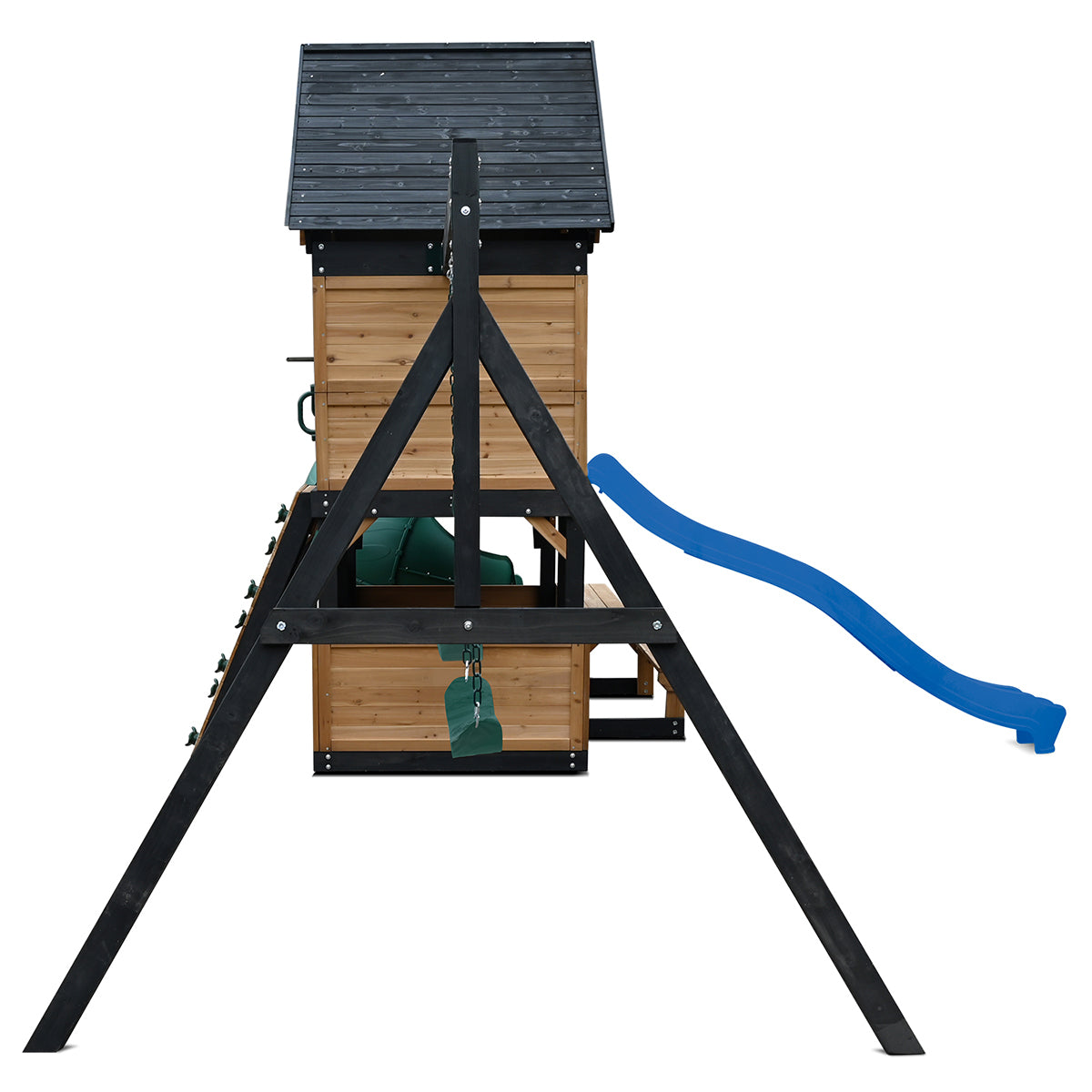 Lifespan Kids Claremont Swing Set & Play Centre with 2.2m Slide (Blue)