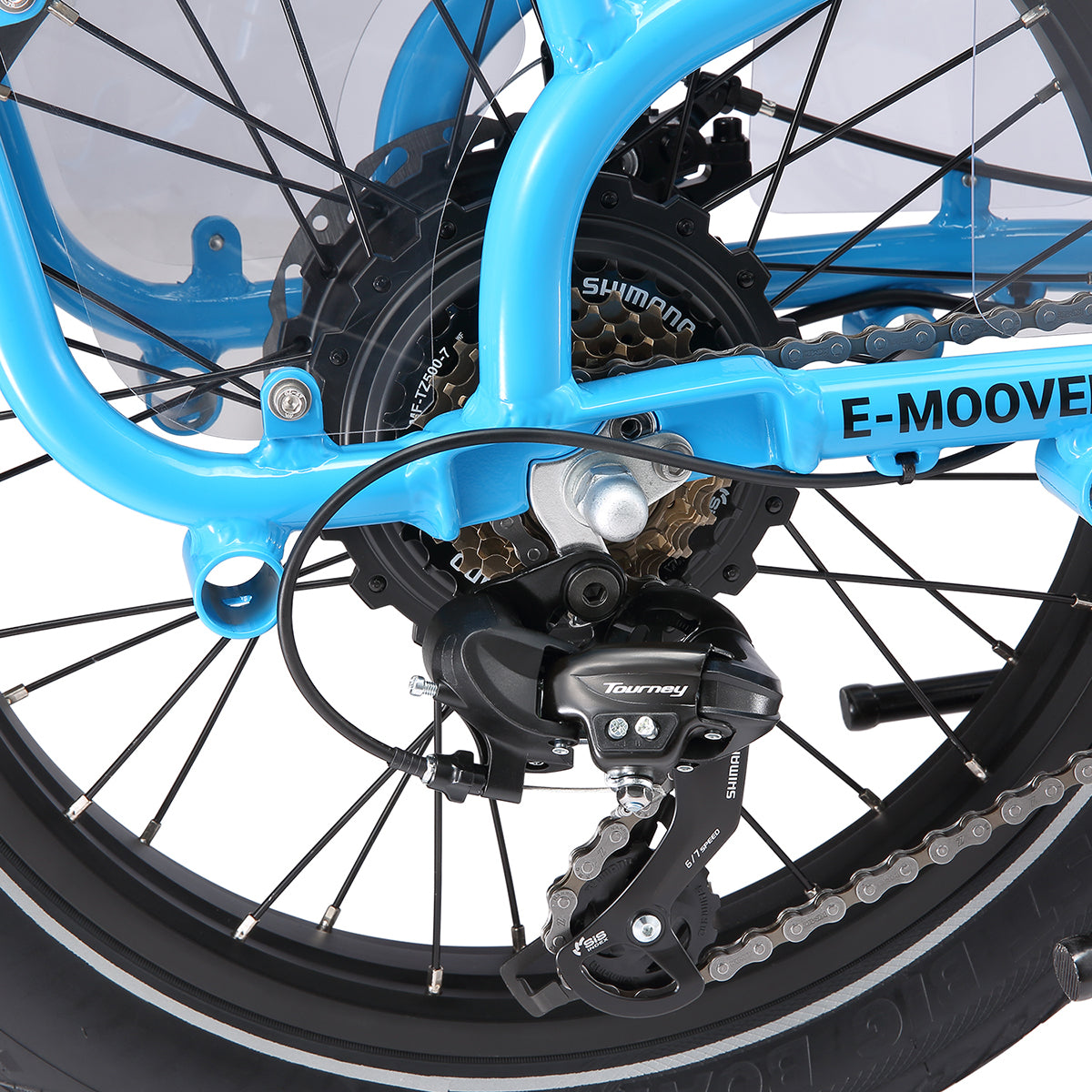 Progear E-Moover Cargo Bike - Electric Blue