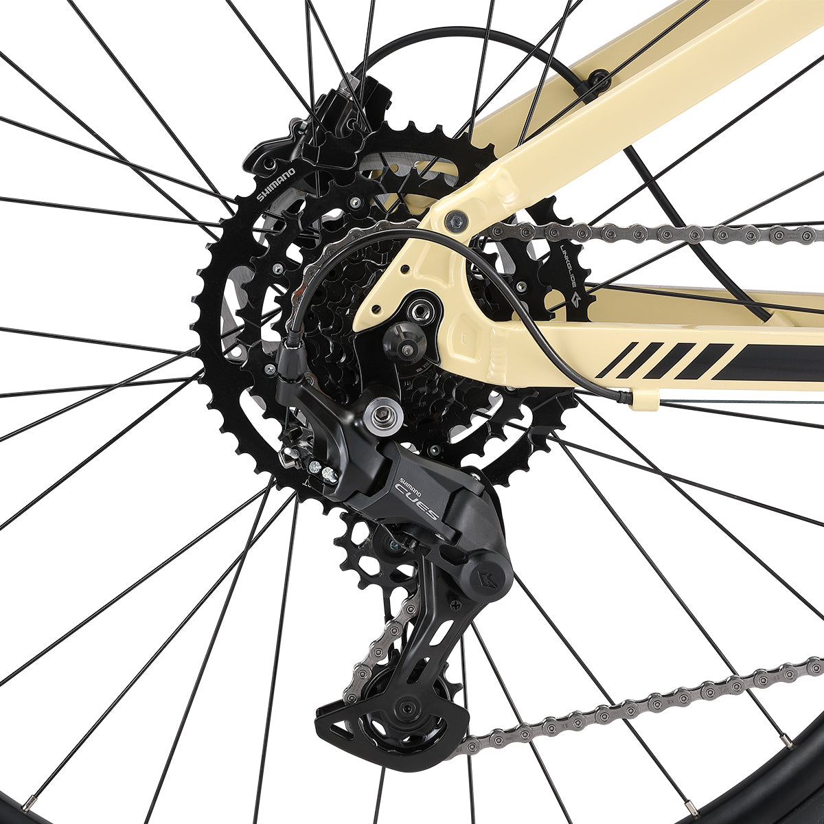 Progear Octane Dual Suspension MTB 29*17 Sahara