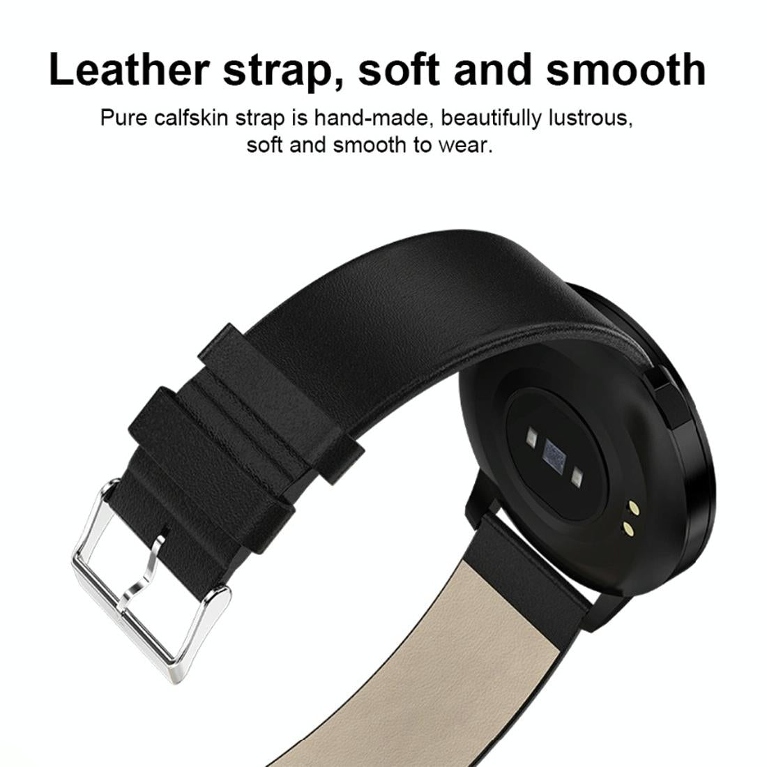 Waterproof Smartwatch With Colour Screen - Ipx67 - Black