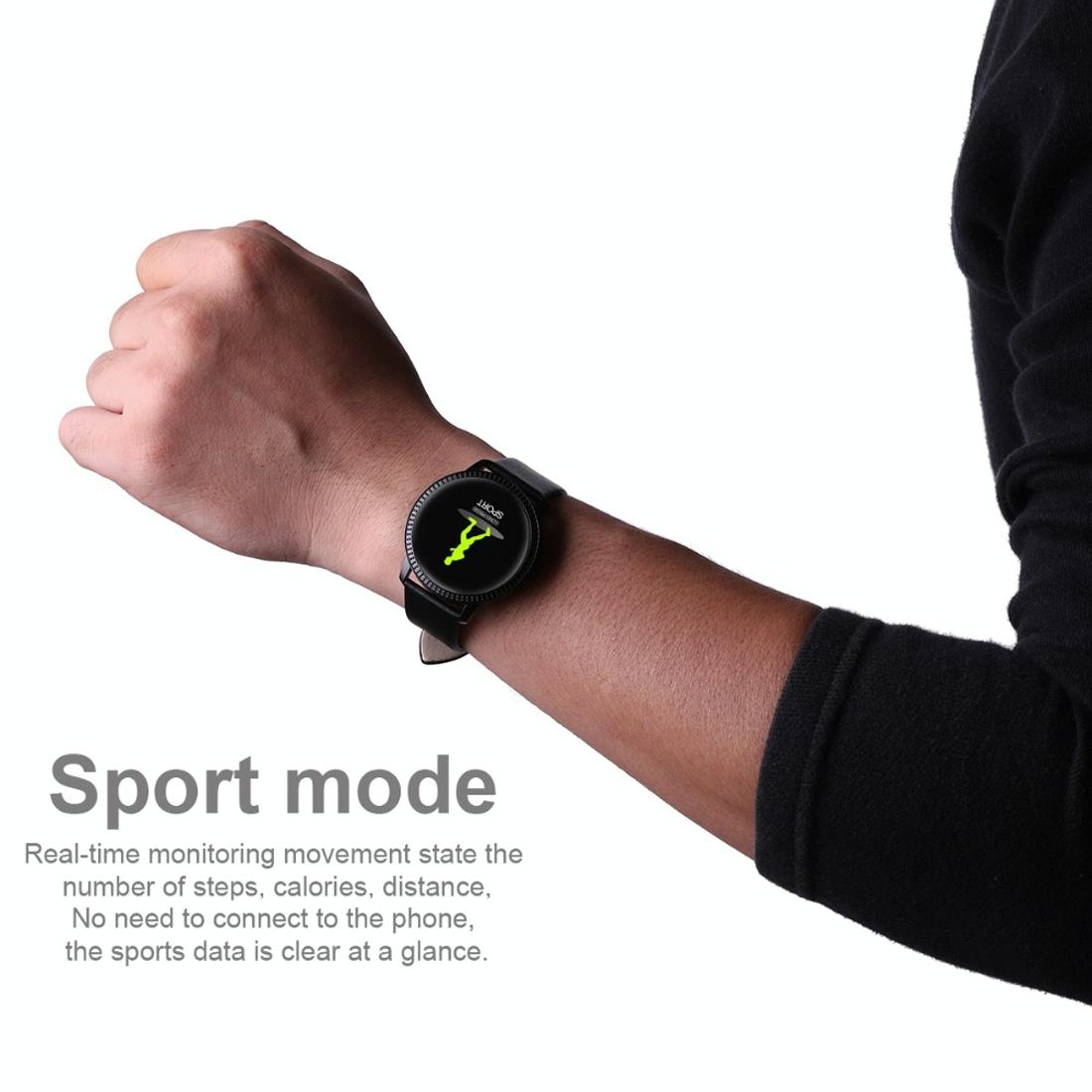 Waterproof Smartwatch With Colour Screen - Ipx67 - Black