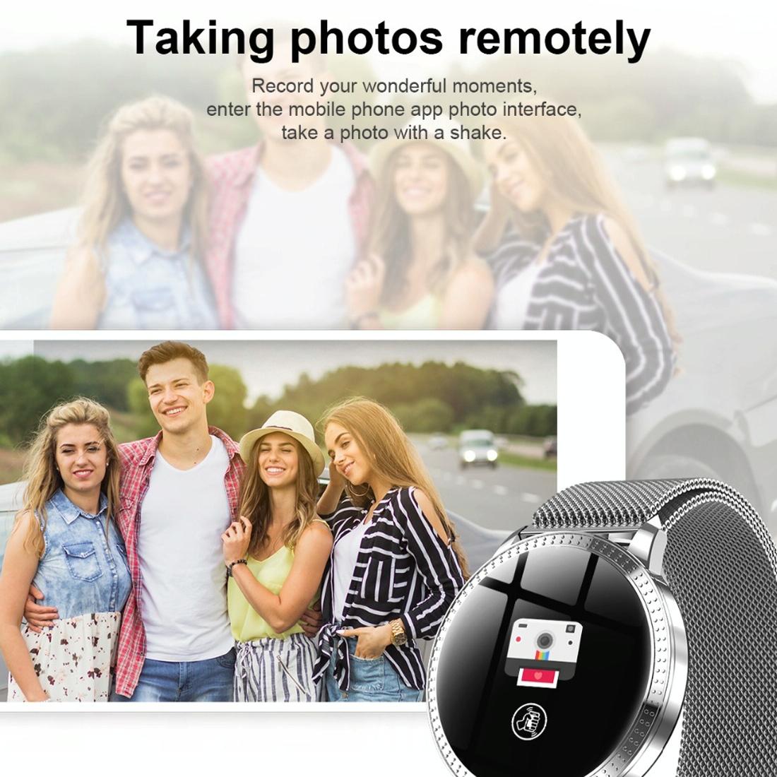 Waterproof Smartwatch With Colour Screen - Ipx67 - Pink