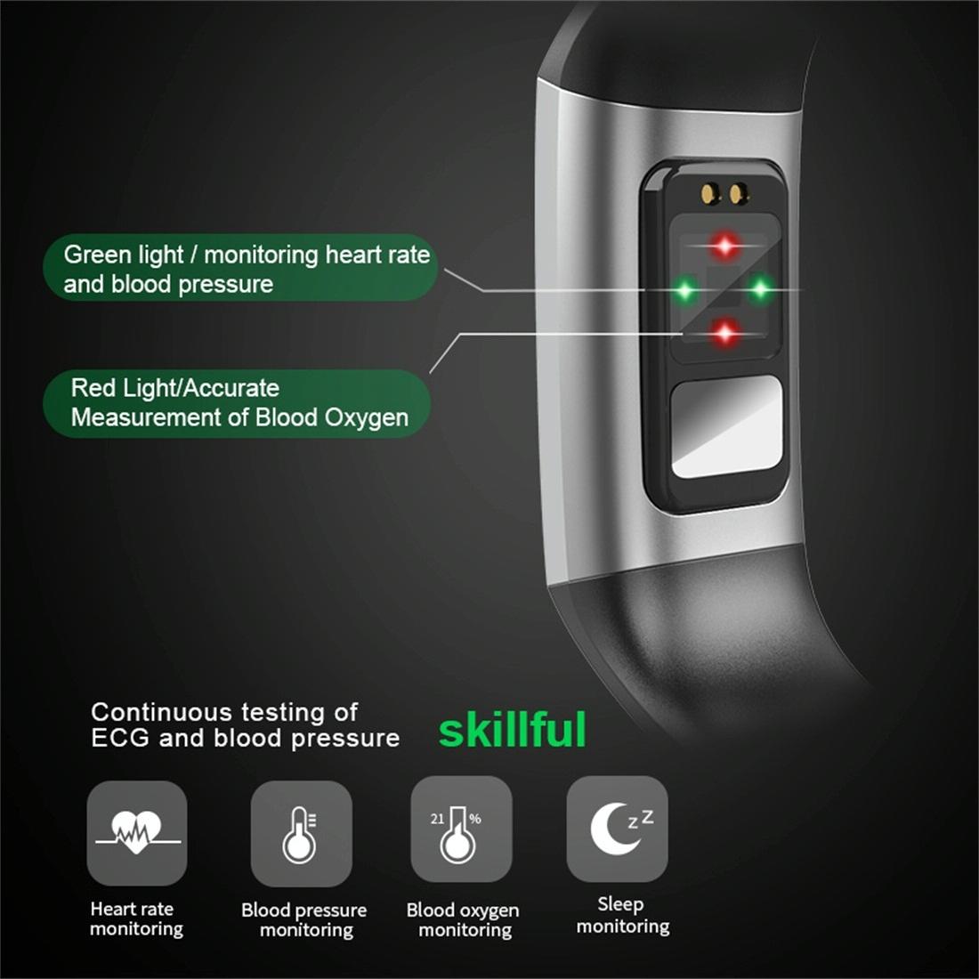 Waterproof Bluetooth Smartwatch With Tft Screen - Blue