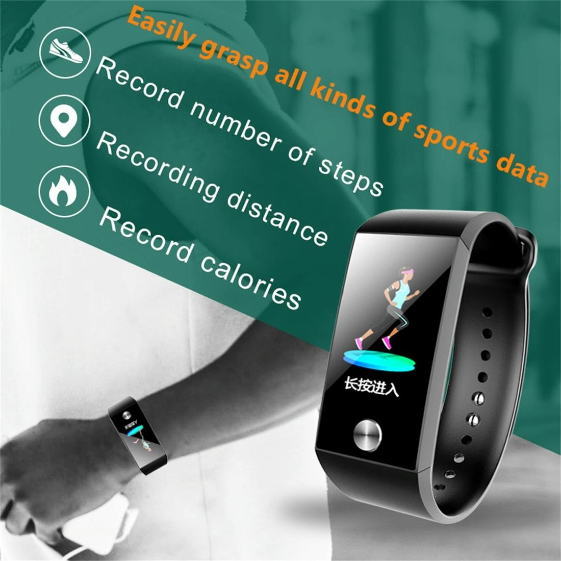 Waterproof Bluetooth Smartwatch With Tft Screen - Blue