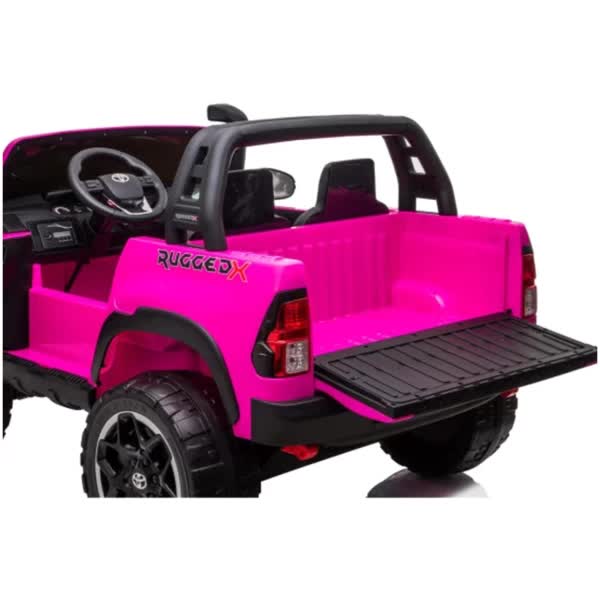 TOYOTA HILUX KIDS RIDE ON CAR 24V 800W 4 X 4 Ute – Pink