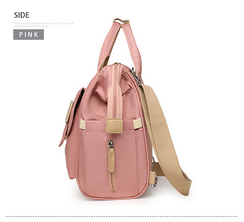 Black Multifunctional Insulated Lunch Bag for Women - Waterproof, Lightweight, and Stylish for Picnics and Outings